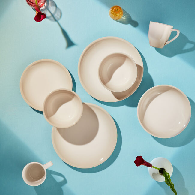 16-Piece Minimalist Dinnerware Set (including Mugs), view 6